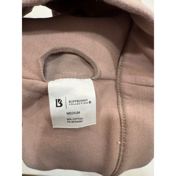 Buff Bunny Cloud Bralette Sports Bra  Super Soft Tan/Mauve Size Medium - Picture 8 of 8